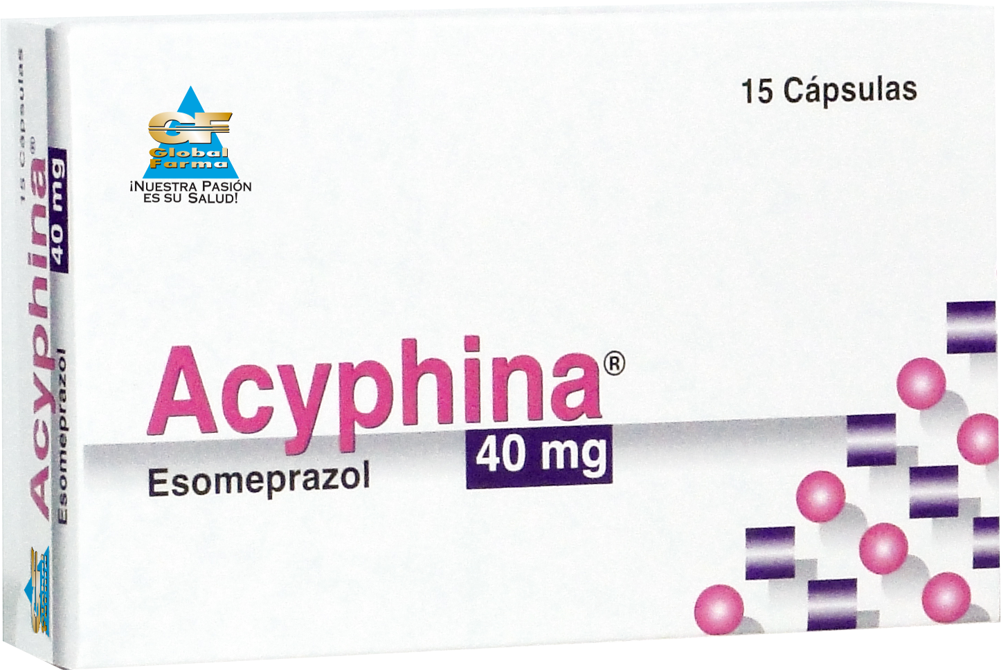 	ACYPHINA CAPSULAS 40MG x 15